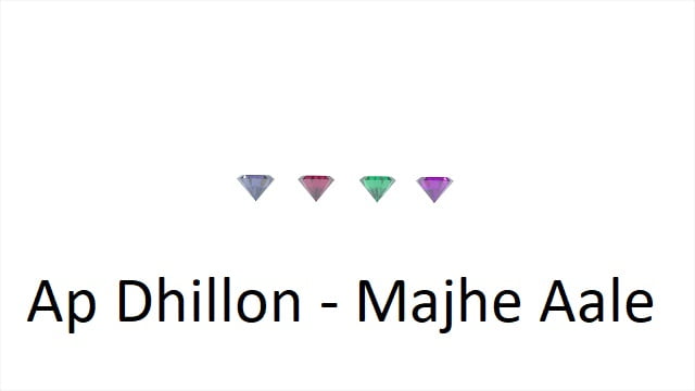 Ap Dhillon – Majhe Aale Lyrics (from Hidden Gems)