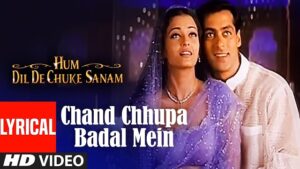 Udit Narayan - Chand Chhupa Badal Mein Lyrics In English (Translation)