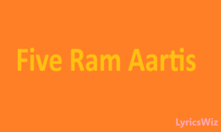 Five Ram Aartis Lyrics In English (Translations)
