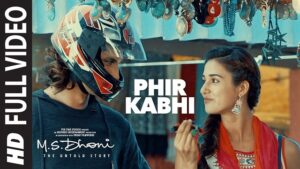 Arijit Singh - Phir Kabhi Lyrics In English (Translation)