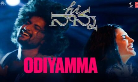 Shruti Haasan - Hi Nanna: Odiyamma Lyrics In English (Translation)