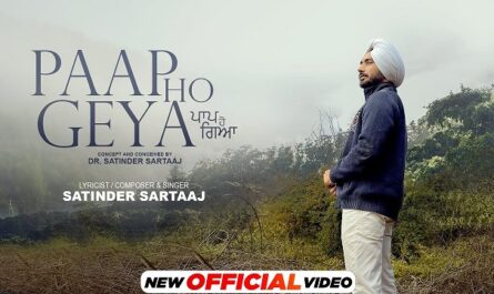 Satinder Sartaaj - Paap Ho Gaya Lyrics In English (Translation)